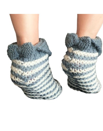 Zapatos tejidos tengo frio