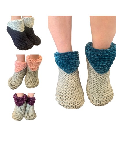 Zapatos tejidos tengo frio