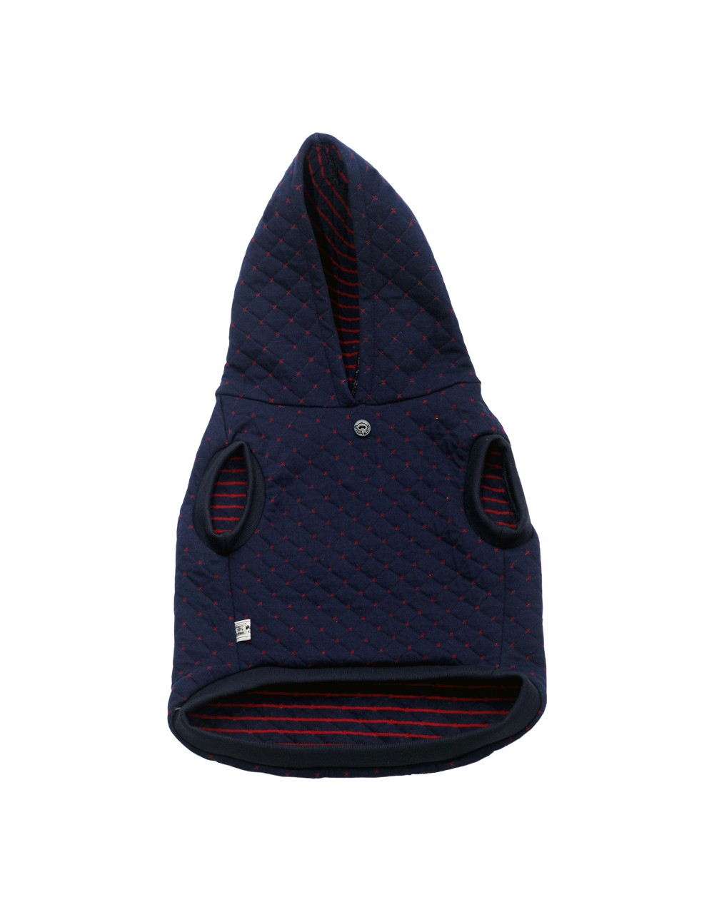 Buso Urbano con Capota Talla M Peludito Ref Botón Mono Gris