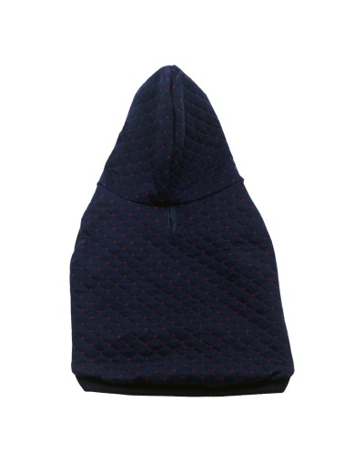 Buso Urbano con Capota Talla M Peludito Ref Botón Mono Gris