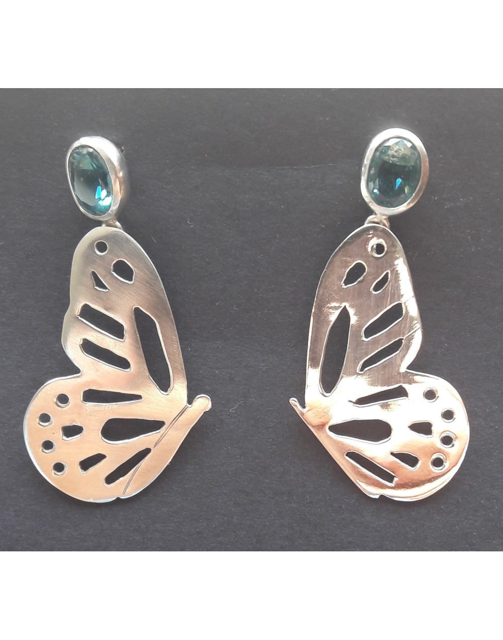 Aretes alas de mariposa descuento 10