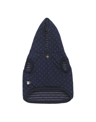 Buso Urbano con Capota Talla M Peludito Ref Botón Mono Amarillo