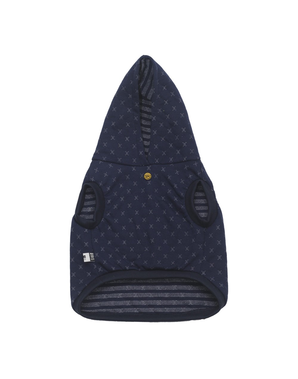 Buso Urbano con Capota Talla M Peludito Ref Botón Mono Amarillo