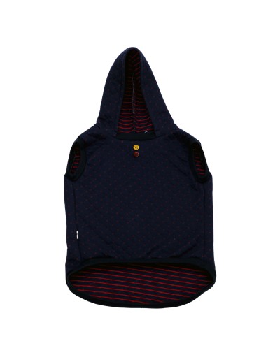 Buso Urbano con Capota Talla L Peludito Ref Botón Dino Amarillo y Rojo