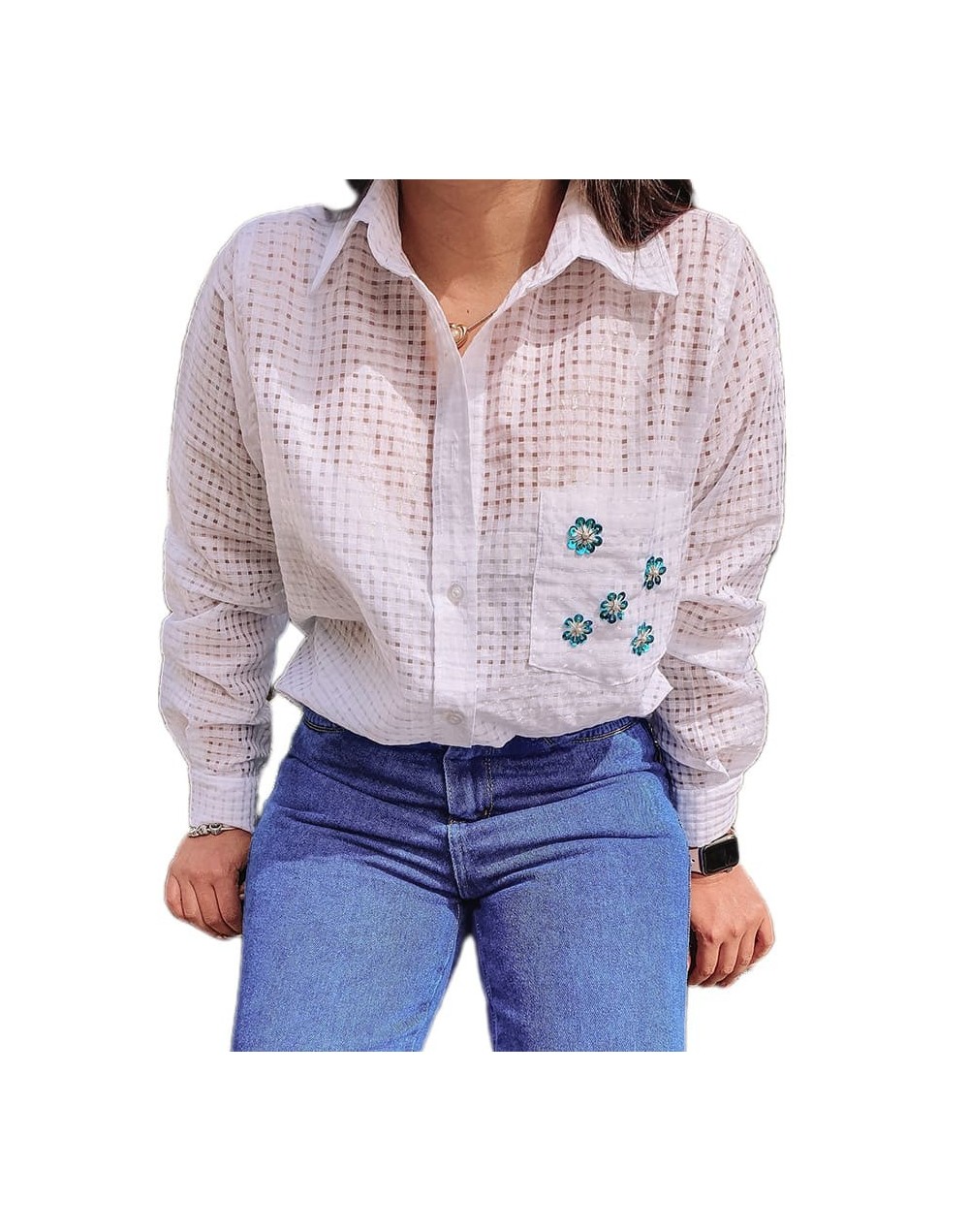 Camisa blanca Nogal