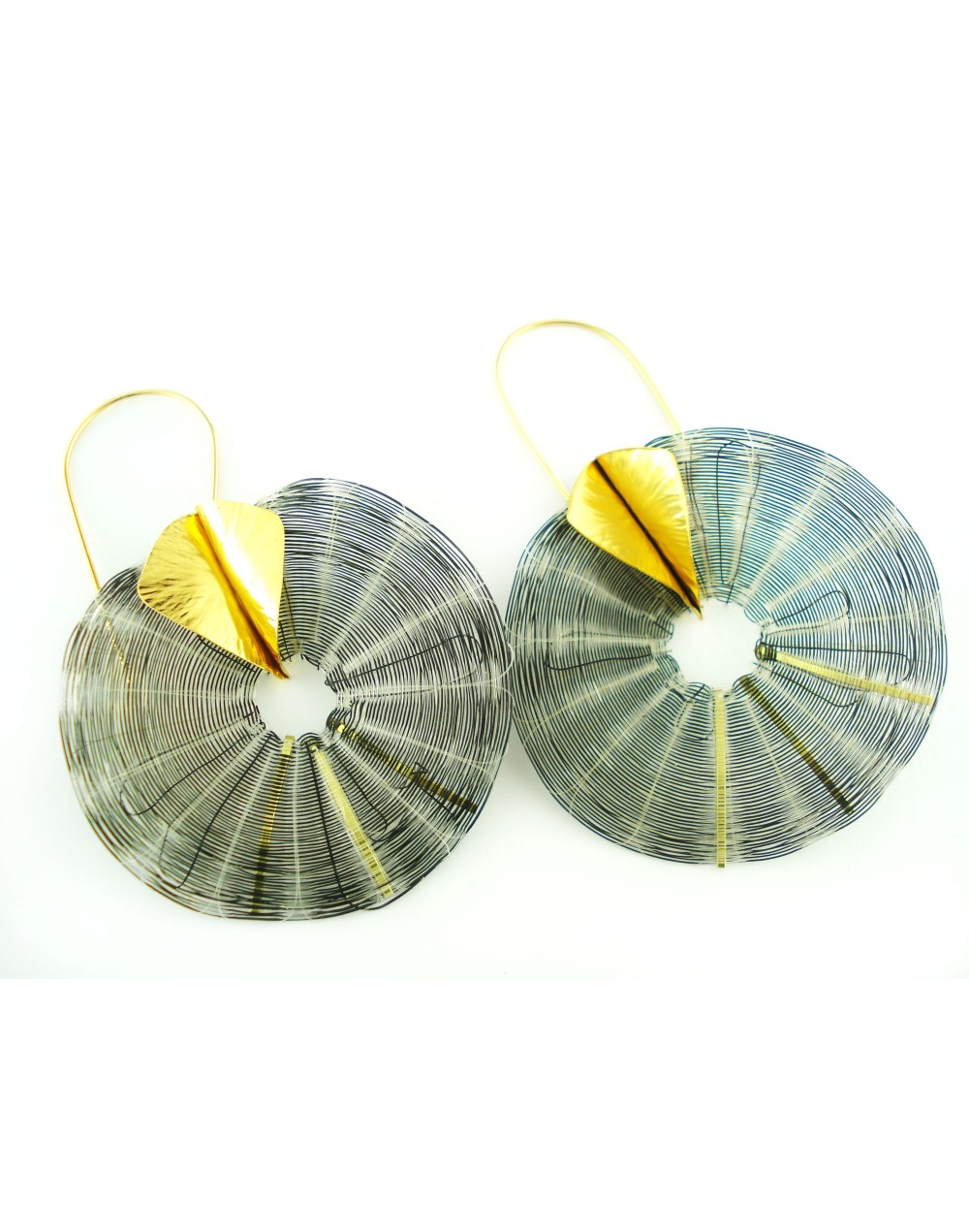 Aretes Hojas