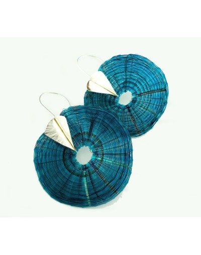 Aretes Hojas