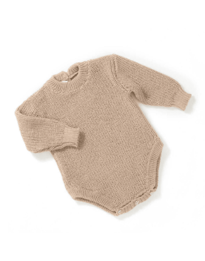 Knit sweater beige