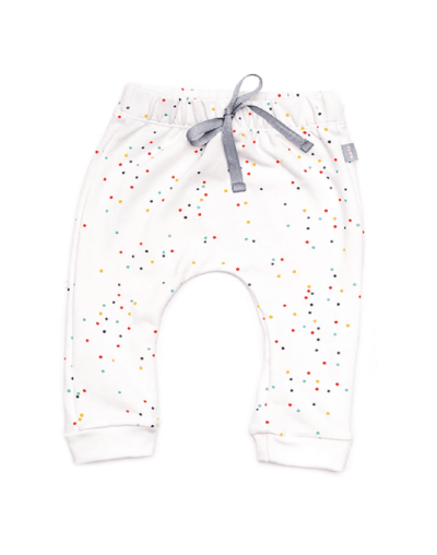 Pantalón tipo sudadera estampado deportes puntos