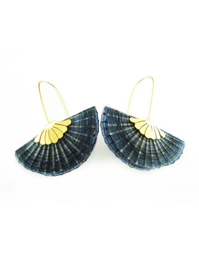 Aretes media luna