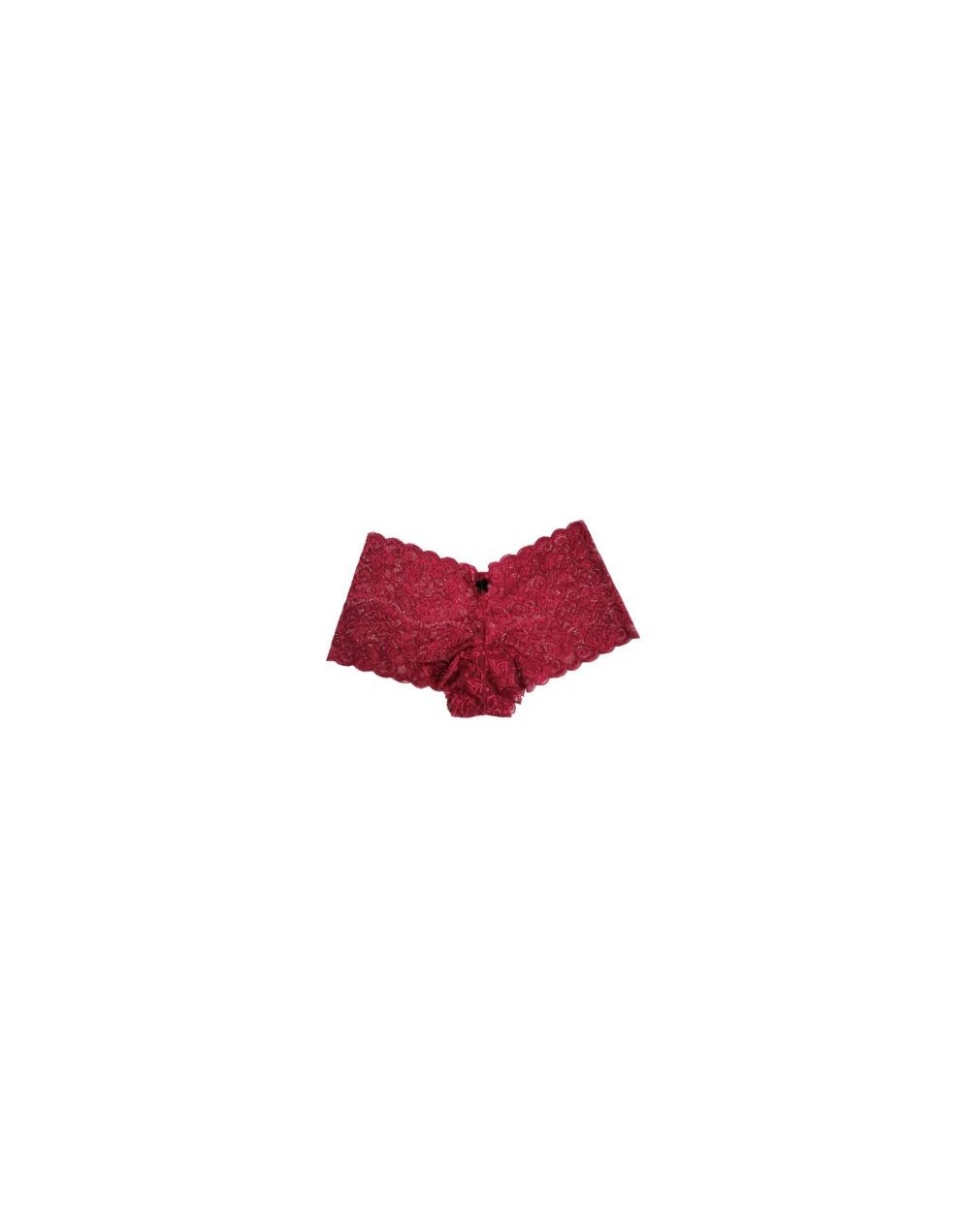 Pantie cachetero vinotinto