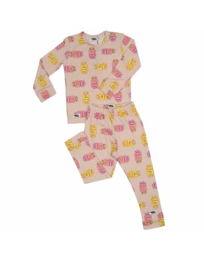 Pijama oso chef neon
