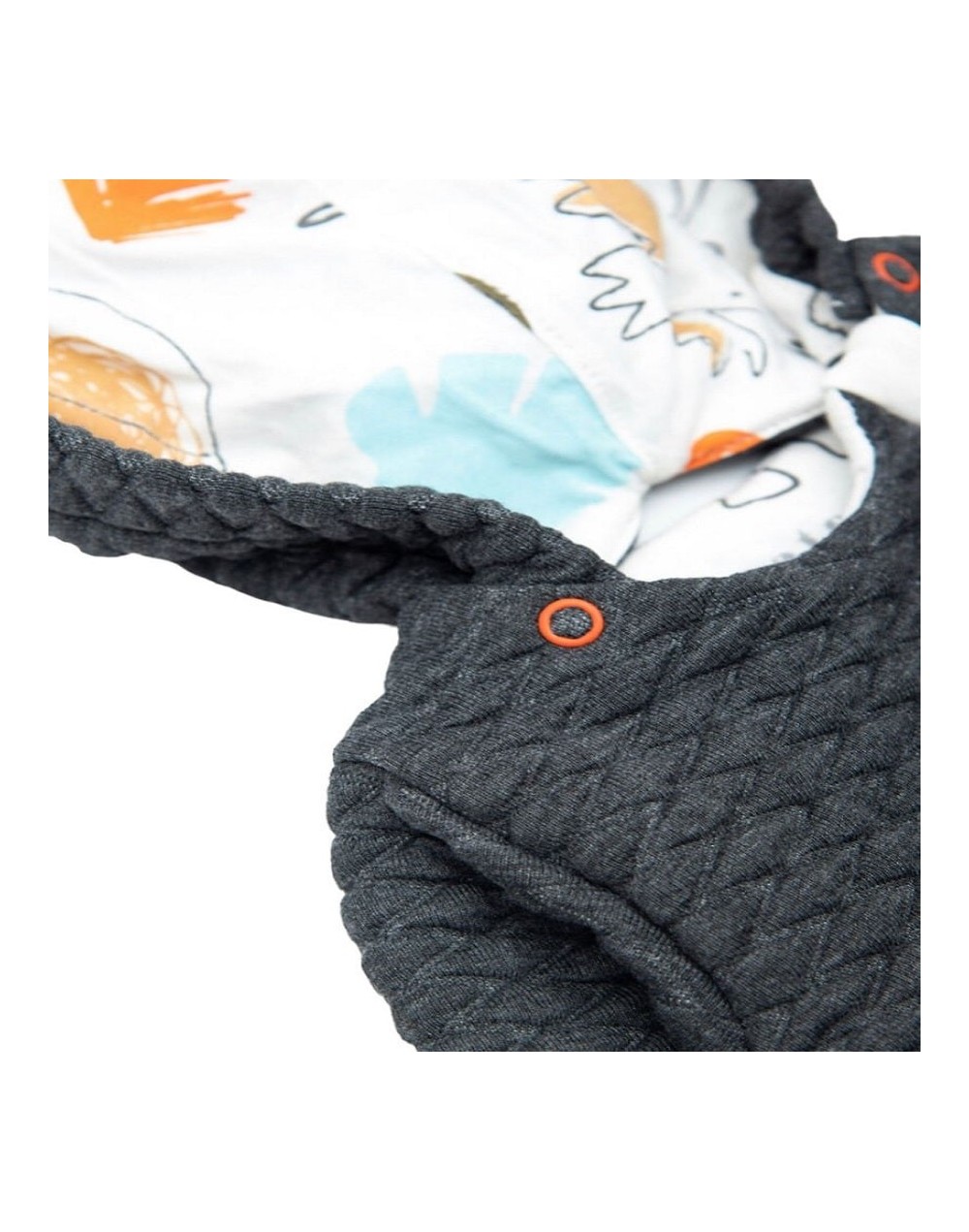 Pijama talego gris carbón  tierra
