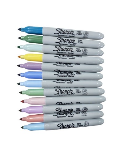 Marcador sharpie místicos x 12 unidades