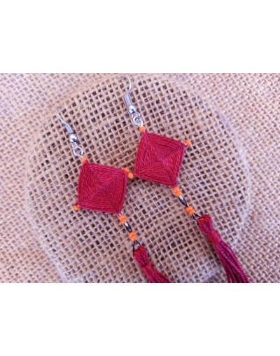 Aretes Tejidos 002