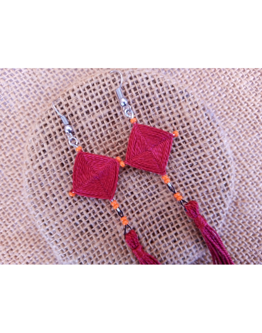 Aretes Tejidos 002