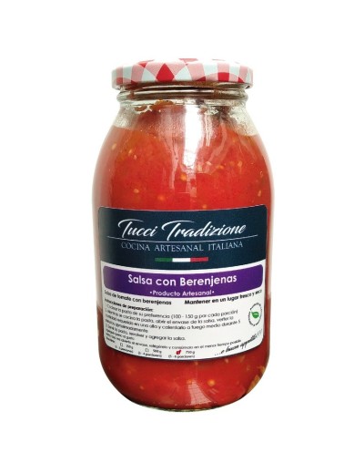 Salsa con berenjenas 750 ml