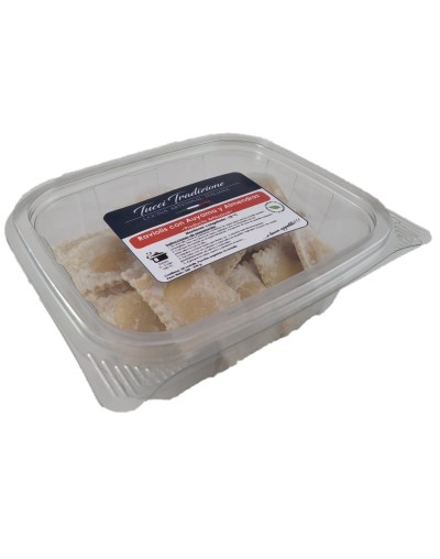 Raviolis con auyama y almendras 2 porciones