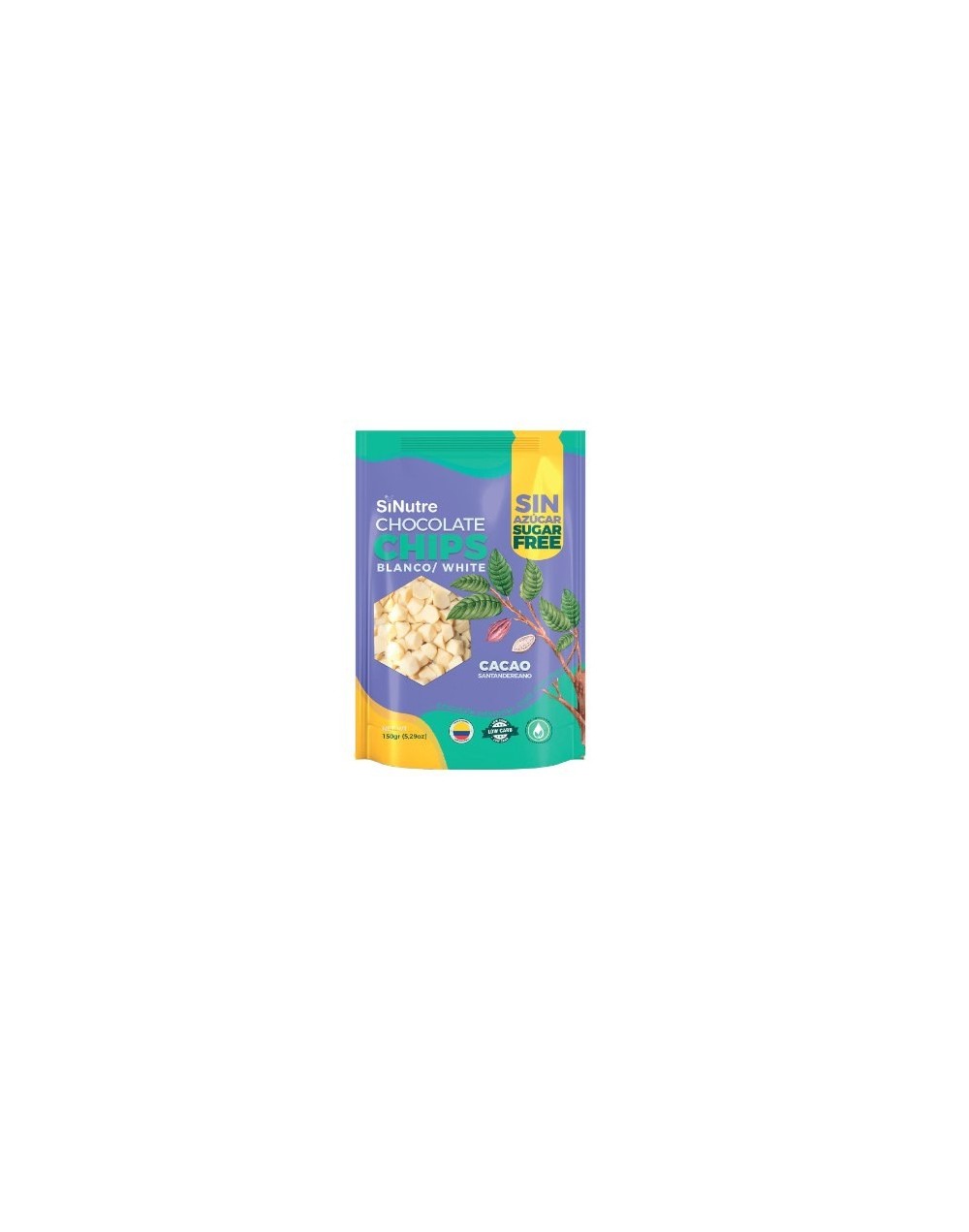Chips chocolate blanco x 150 gr