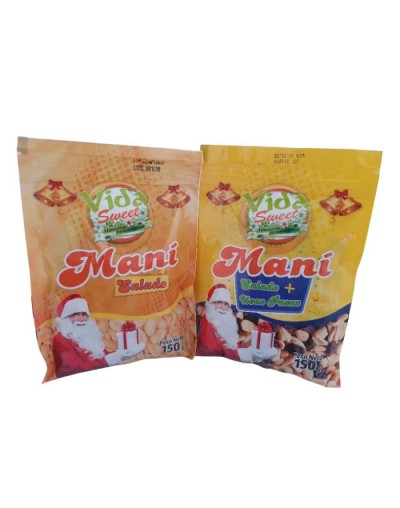 Maní Salado y con Uvas Pasas