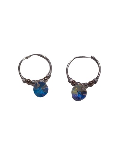 Pendientes onni en plata 925