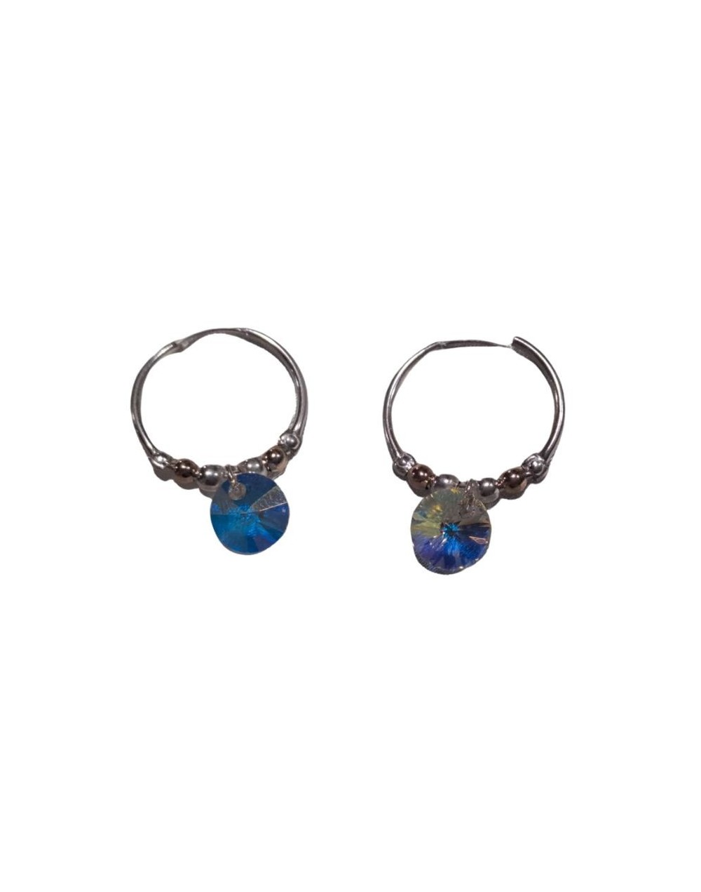 Pendientes onni en plata 925