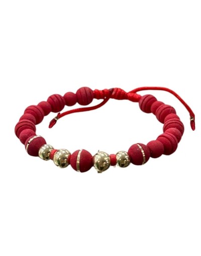 Pulsera ari en oro laminado