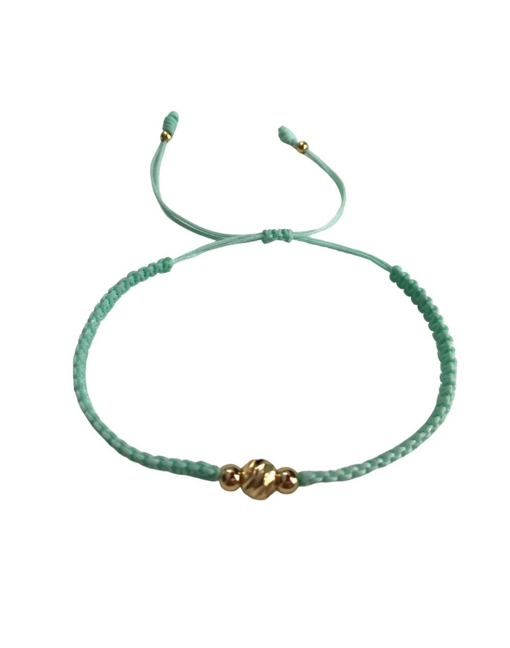 Pulsera priscilla en oro laminado