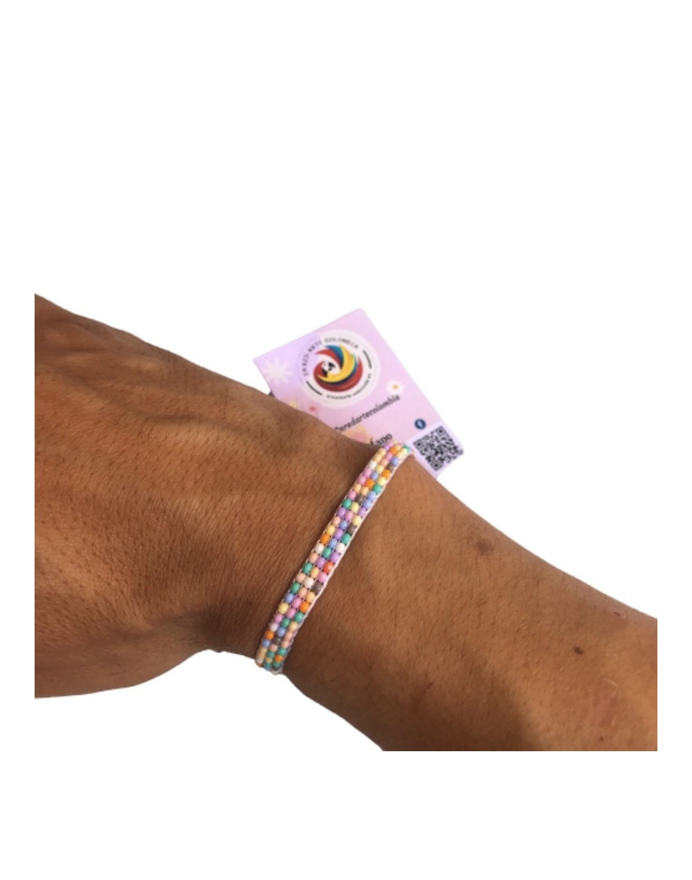 Pulsera mostacilla tutti fruti