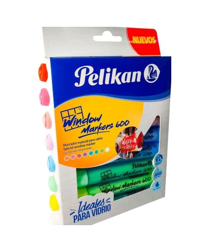 Marcador vidrio pelikan x 12