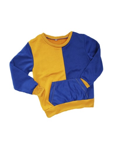 Hoodie niño mostaza