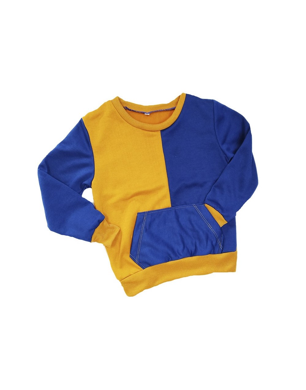 Hoodie niño mostaza
