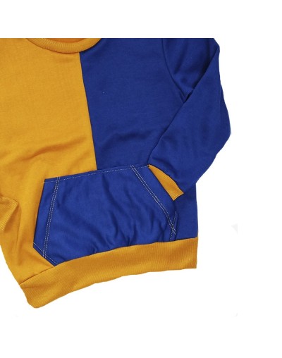 Hoodie niño mostaza