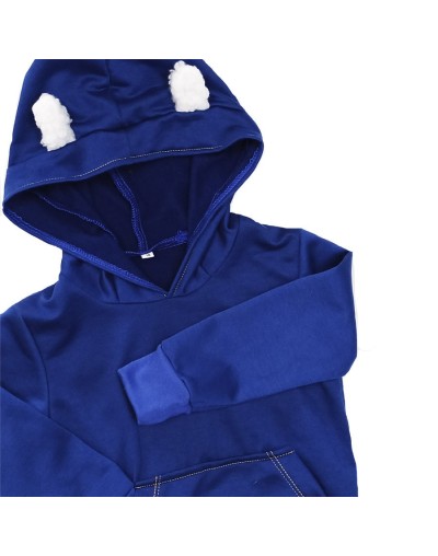 Hoodie azul orejas