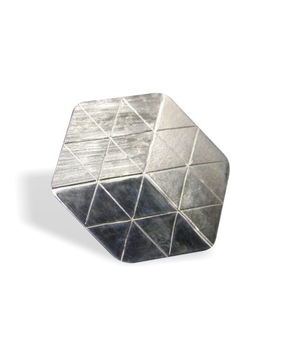 Pin City Cubo Grande Plata