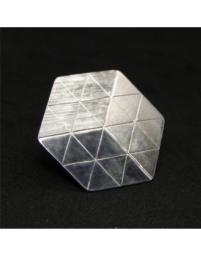 Pin City Cubo Grande Plata