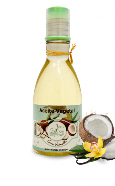 Aceite vegetal Coco Vainilla