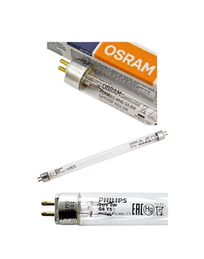 Tubo Germicida 6w Luz Ultravioleta