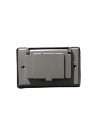 Tapa Intemperie Metalica Toma Gfci O Linea Leviton Decora