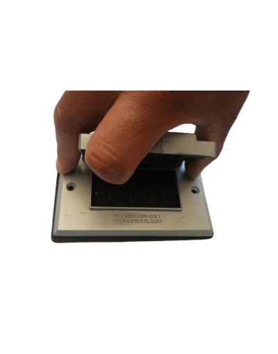 Tapa Intemperie Metalica Toma Gfci O Linea Leviton Decora