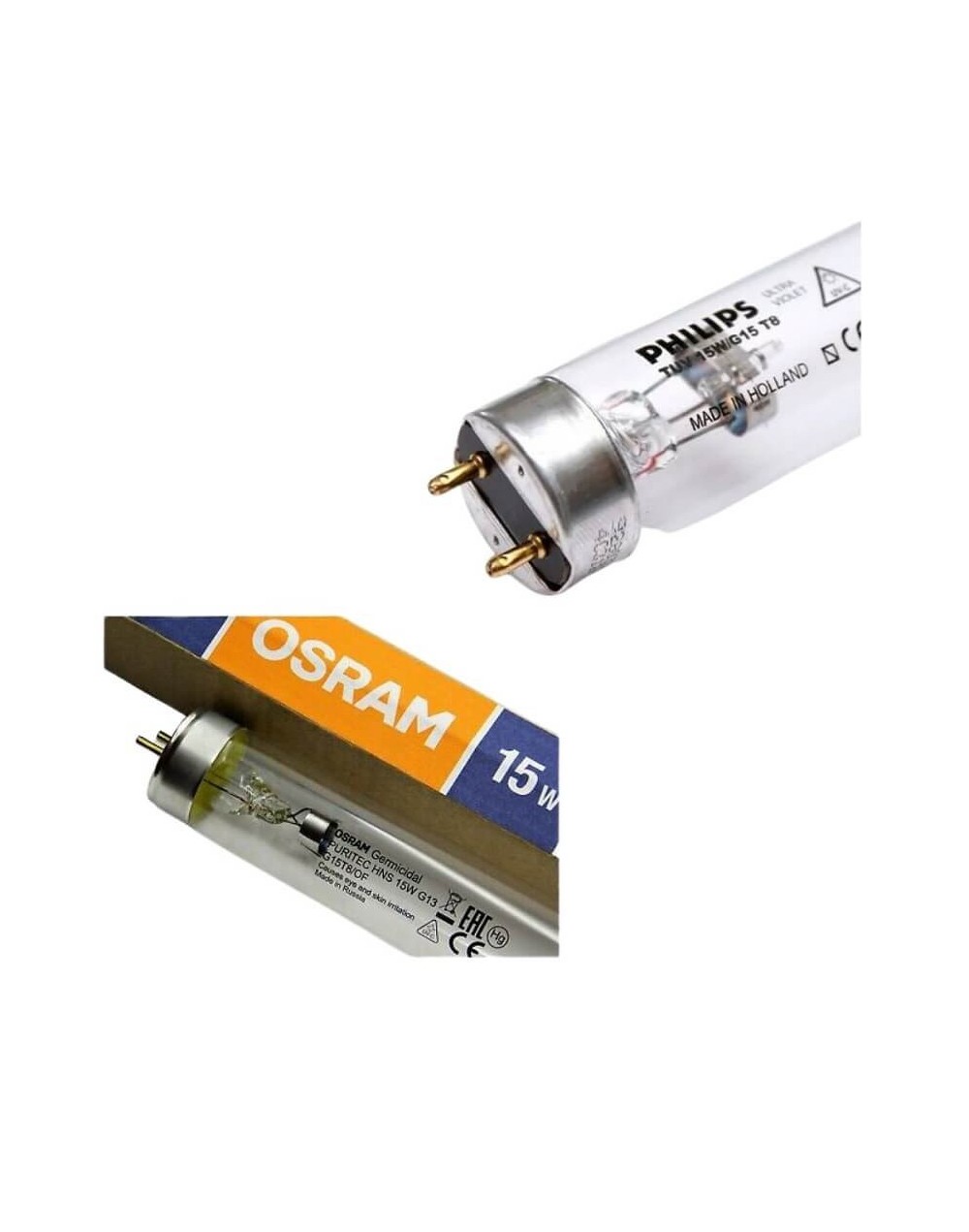 Tubo Germicida 15w Luz Ultravioleta