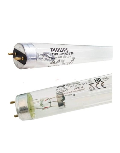 Tubo Germicida 30w Luz Ultravioleta