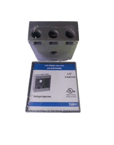 Caja Aluminio Trawelt 2400 4x4 4 Salidas 12