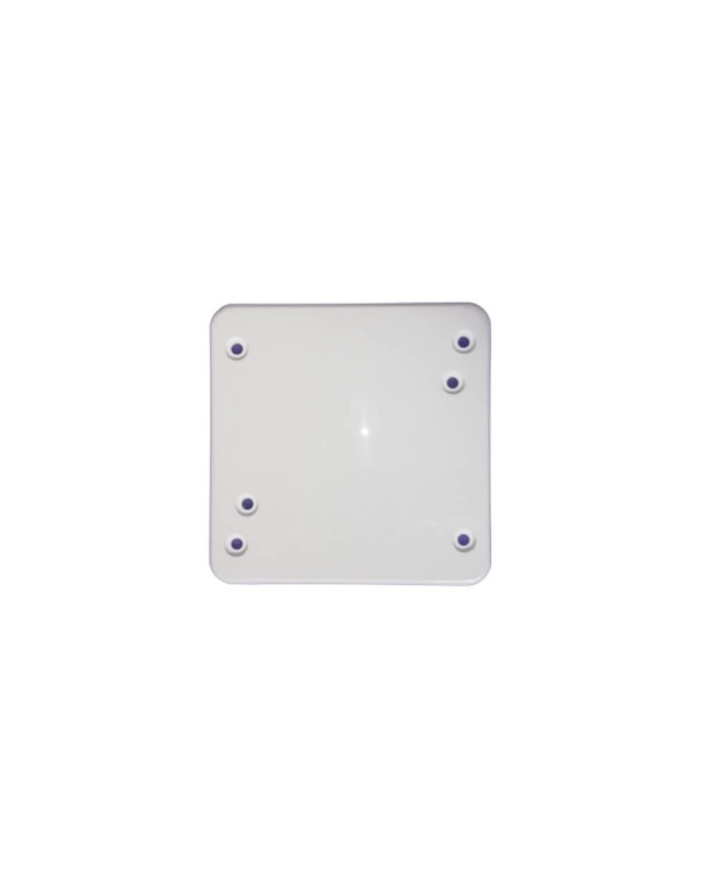 Tapa Ciega Pvc 2400 4x4 Blanca Induma