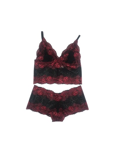 Conjunto bralett y pantie cachetero