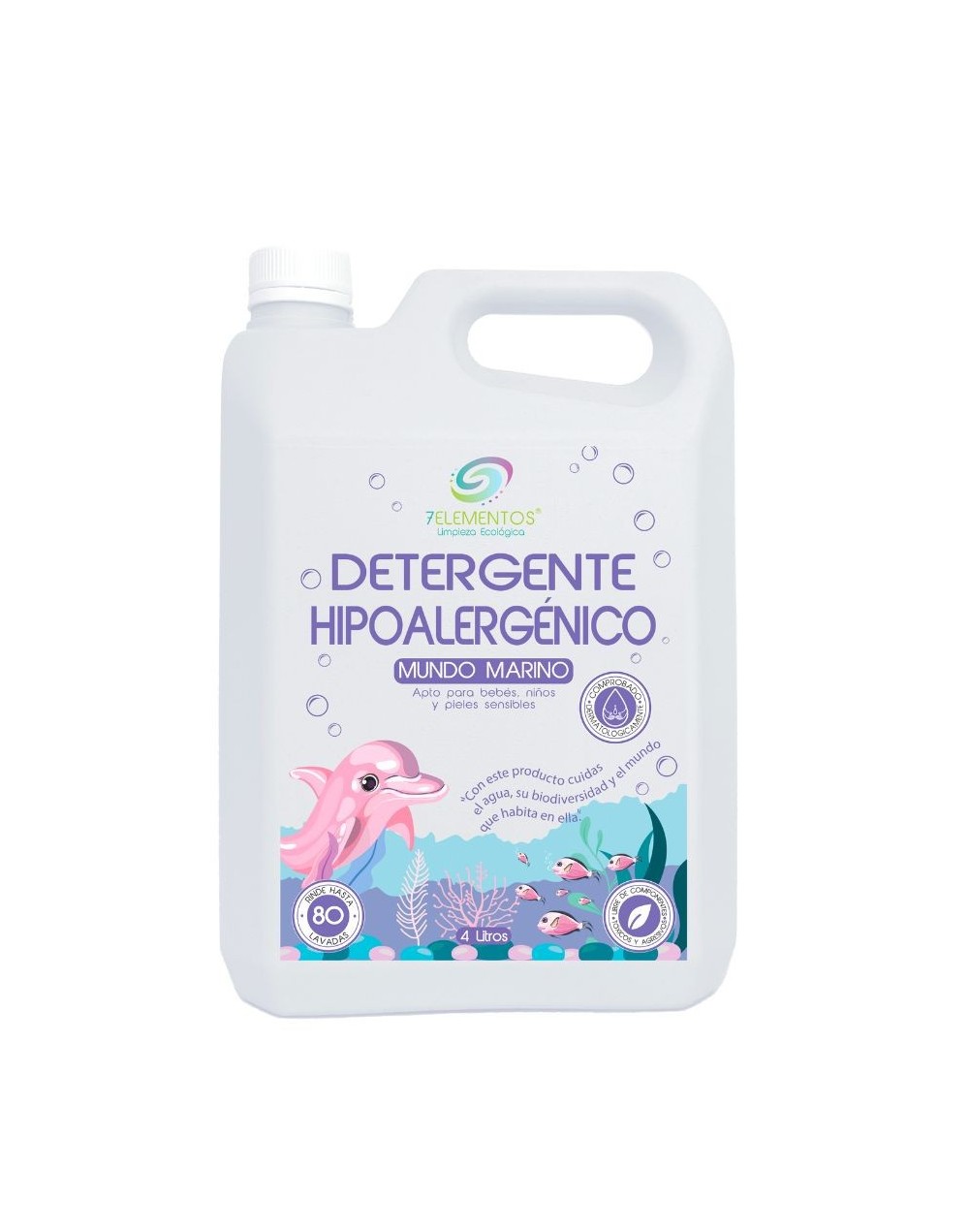 Detergente hipoalergénico 4 litros
