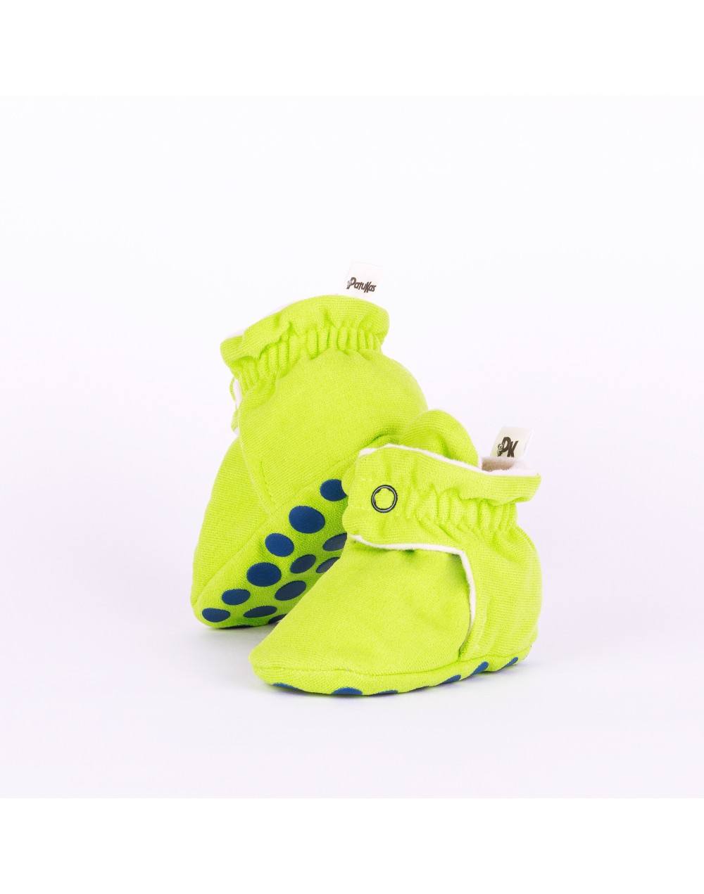 PantuflasPatukas bebé Verde Limón