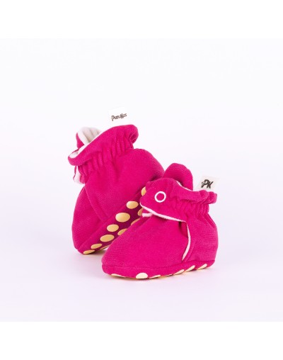 Pantuflaspatukas bebé fucsia ch