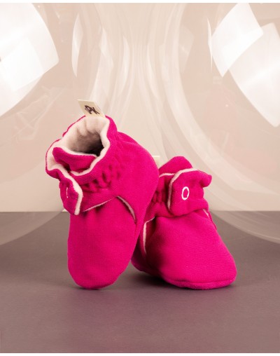 Pantuflaspatukas bebé fucsia ch