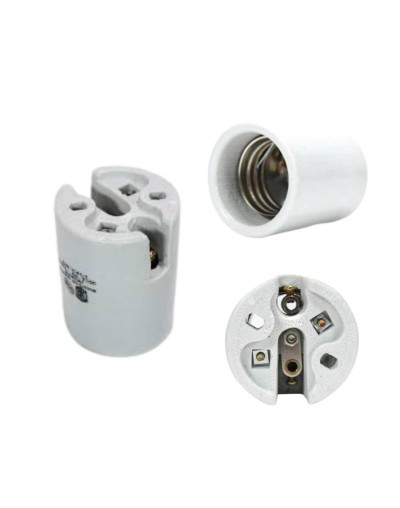 Portalampara porcelana mogul rosca e40